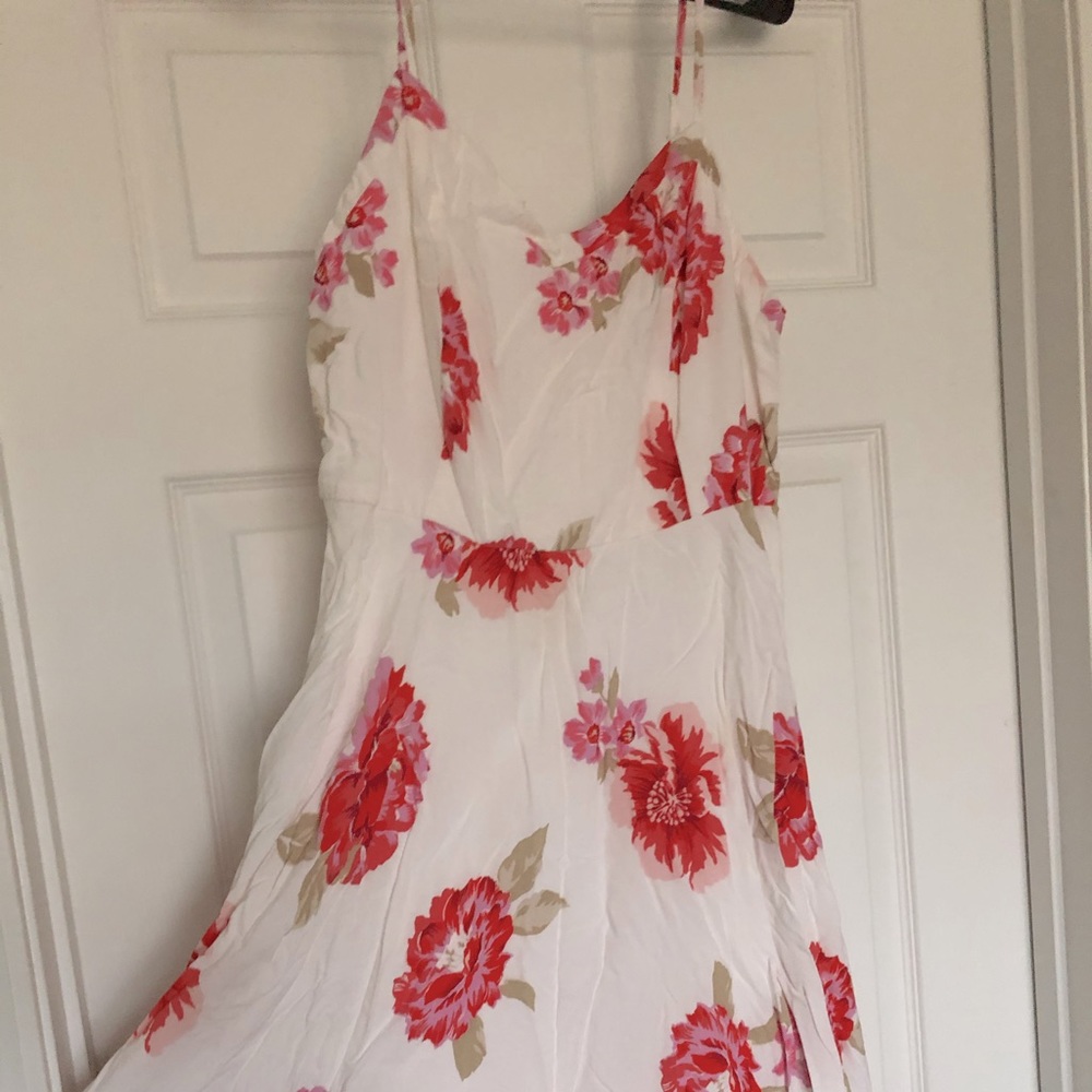 Women’s spring flower dress